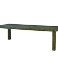 Ingrain Burl Extension Dining Table - Olive