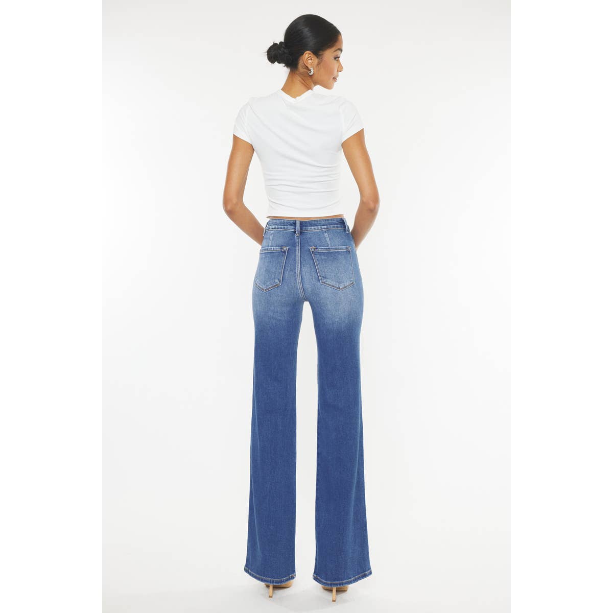 Kan Can HIGH RISE HOLLY FLARE JEANS