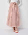 Aria tulle skirt, Old rose