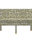 Banquette Bench in Hedge Green - 2 sizes available