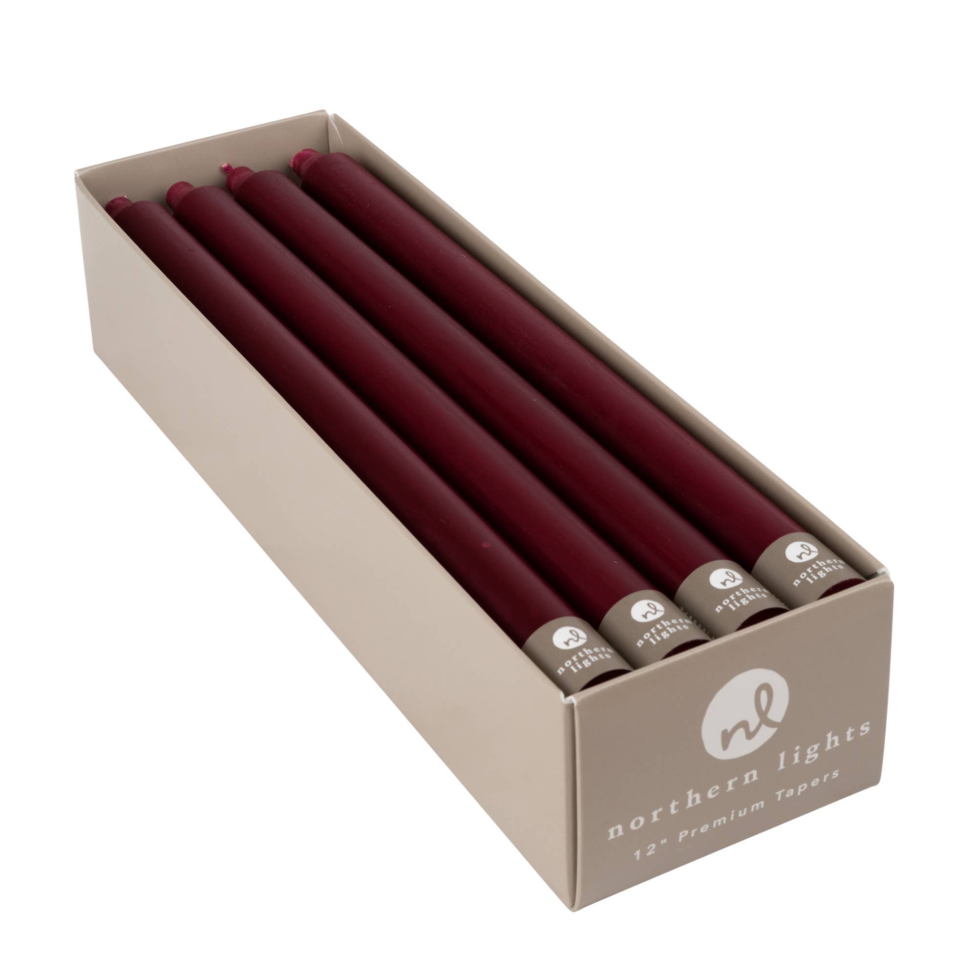 12&quot; Tapers - 12pc Box, smokeless &amp; Drippless