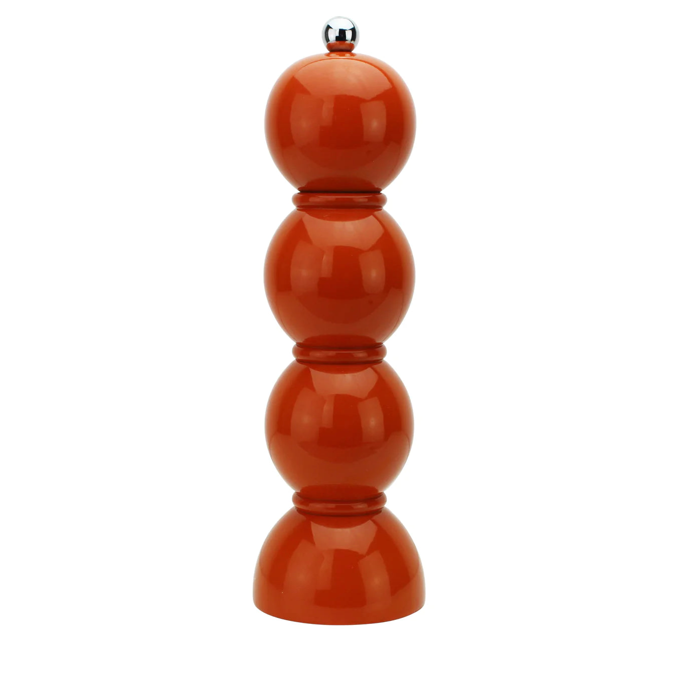 Bobbin Salt or Pepper Mill, Lacquered Paint by Addison Ross