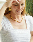 Bamboo Links Necklace