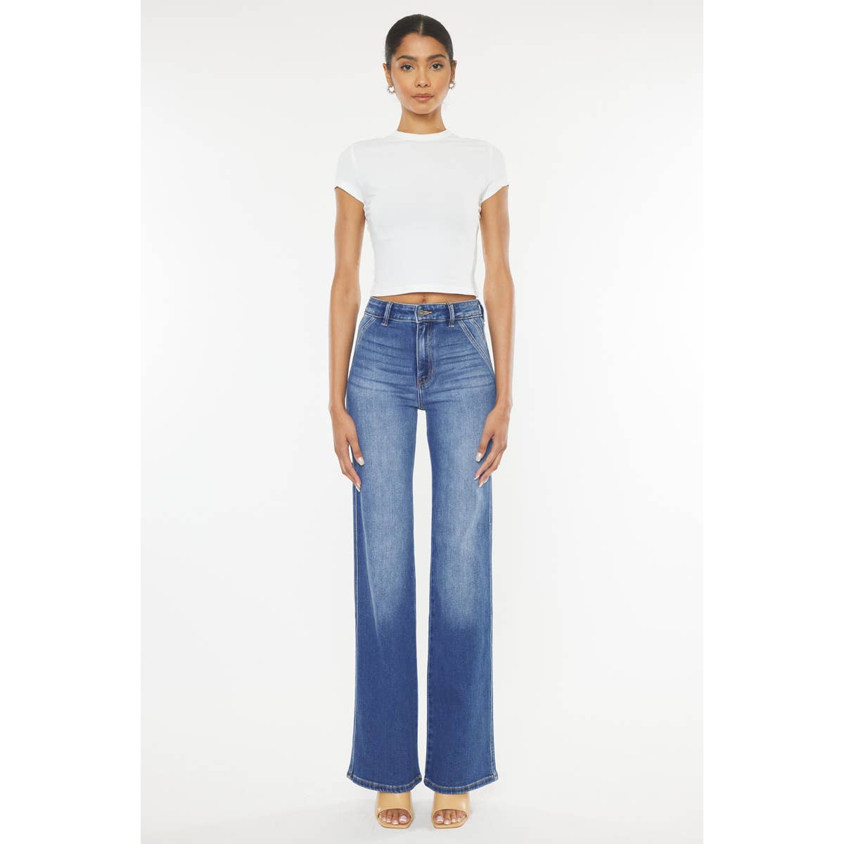 Kan Can HIGH RISE HOLLY FLARE JEANS