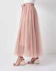 Aria tulle skirt, Old rose