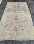 Vintage 1970’s Turkish Handmade Oushak Rug