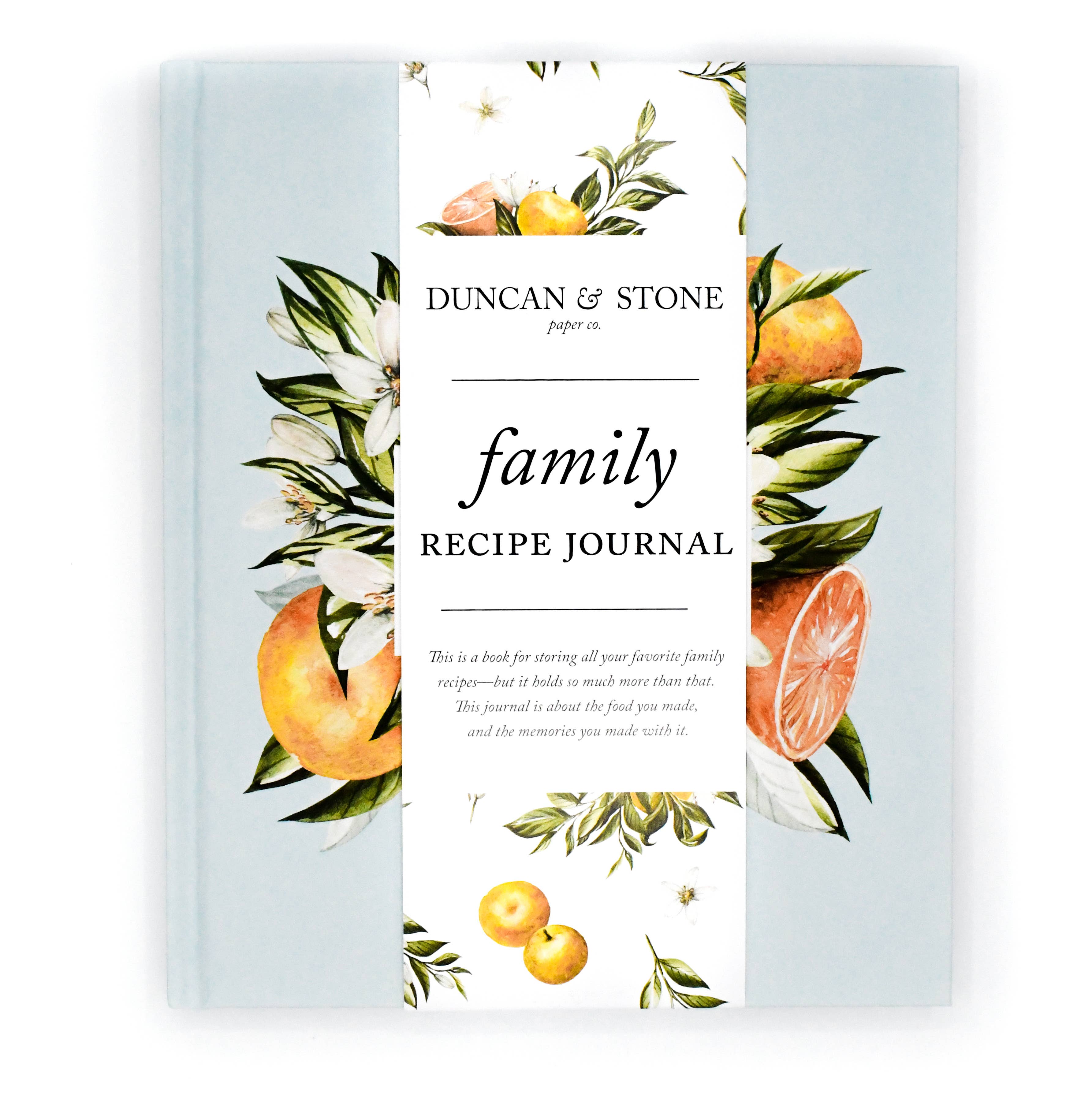 Family Recipe Book &amp; Keepsake Journal